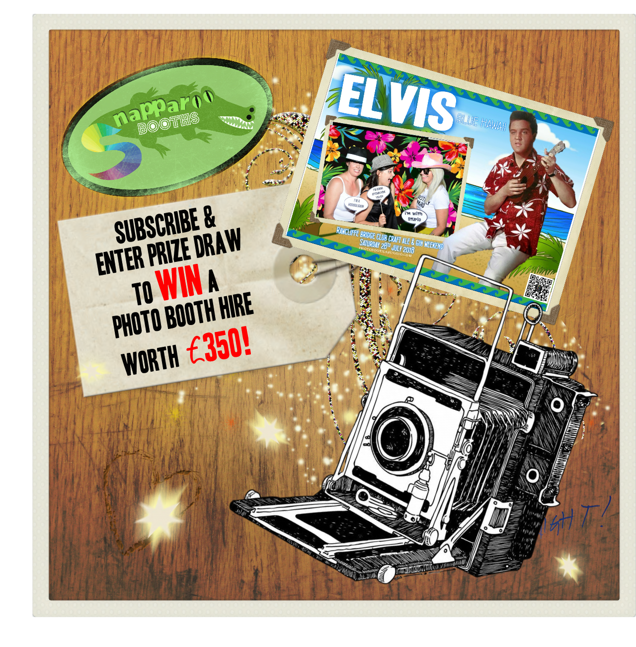 WIN A PHOTO BOOTH HIRE!